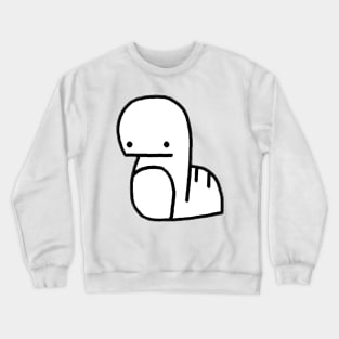 Chan's Doodle (White) Crewneck Sweatshirt